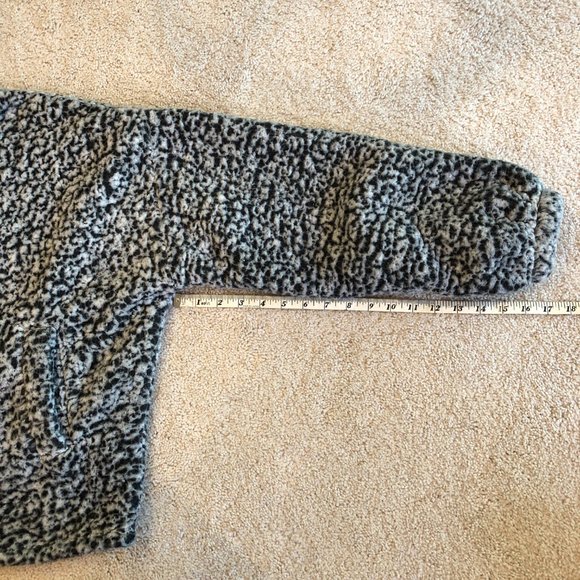 NWOT Express One Eleven Women's Sherpa Fleece Full Zip Up Jacket Coat Sweatshirt - Picture 15 of 15